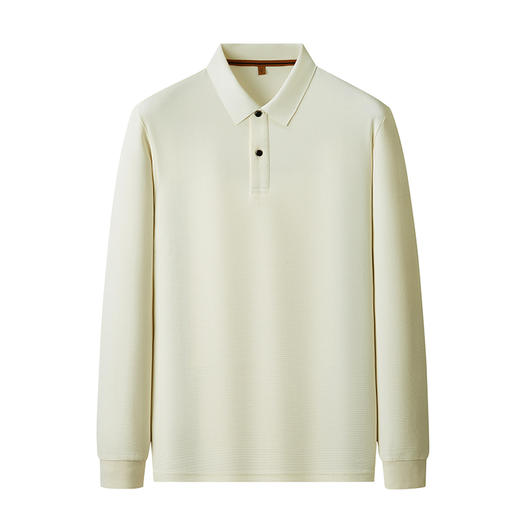 【新款DDP】大依优型大码长袖Polo衫翻领男装加肥加大体恤大号上衣胖子弹力休闲商务 商品图11