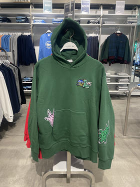 Lacoste/法国鳄鱼 男士连帽袋鼠兜刺绣标套头长袖卫衣 SH1467