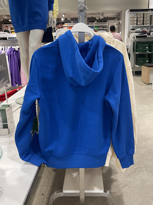 Lacoste/法国鳄鱼 男士连帽袋鼠兜刺绣标套头长袖卫衣 SH1467 商品图4