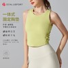 一体杯运动健身无袖背心高弹柔软触感下摆交叉带设计外穿更有型DY66125# 商品缩略图0
