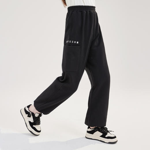 笛莎Deesha青少年女童裤子太阳丝舒绒2024冬复古学院风裤子 商品图1