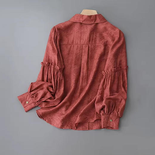 裁缝学苑AS335灯笼袖复古衬衫纸样衬衣尖领女装秋季新款长袖版型 商品图3