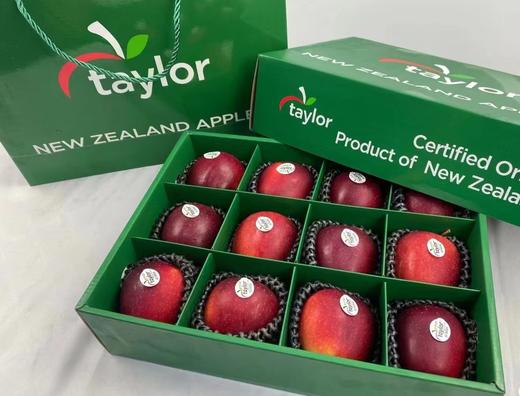 👉有颜又有甜的【新西兰🇳🇿红玫瑰苹果】🍎单颗约200g ，12颗礼盒装~  来自纯净国度的新西兰苹果，红彤彤的“脸蛋”惹人爱👏，肉质爽脆，汁水多，每一口都透着淡淡的玫瑰香味🤩 商品图5