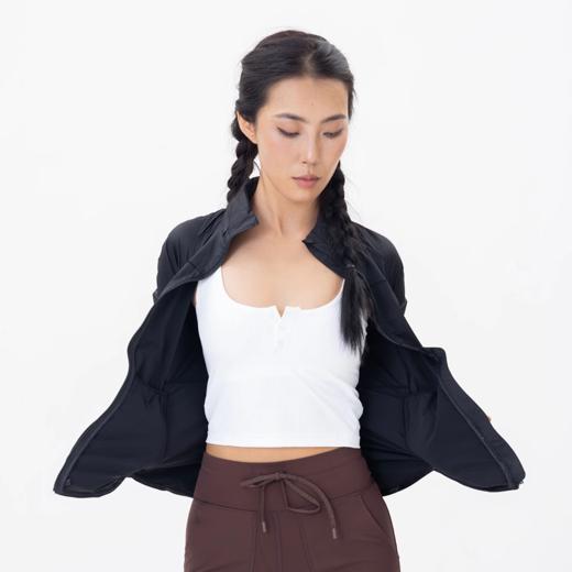 跃牌【瑞幸系列】新款冰丝透气修身Goal S瑜伽服户外休闲外套女轻薄防晒服皮肤衣HWT004 商品图4