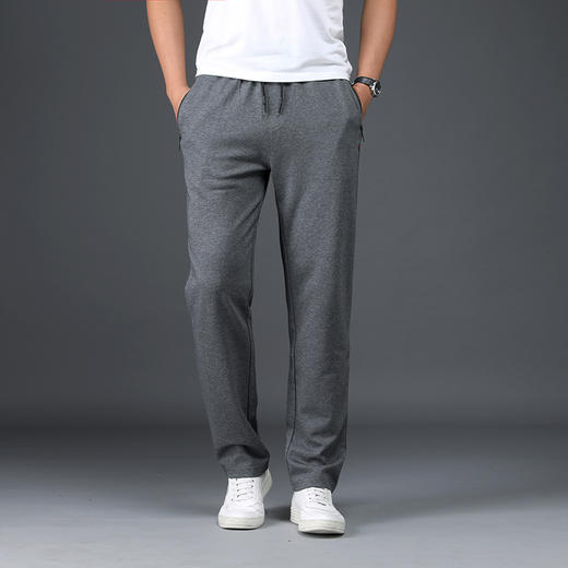 【Q】【新款DZP】大依优型大码男装直口直筒运动裤运动休闲长裤加肥加大弹力舒适 商品图8