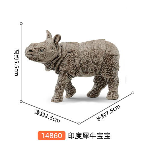 思乐印度犀牛宝宝SCHC14860 商品图1