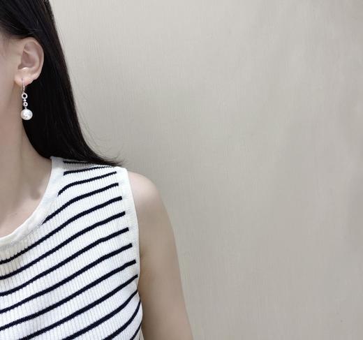 11-12mm澳白耳环 商品图4