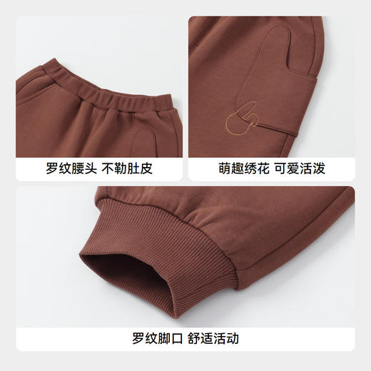 女童空气层暖卫裤安奈儿童装实体店同款XG436678 商品图4