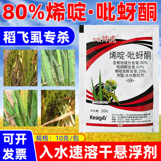 大厂80%烯啶吡蚜酮杀虫剂水稻稻飞虱专用杀虫剂农药正品整箱批发 商品图0