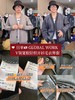 GLOBAL WORK V领宽松针织开衫毛衣外套（波哥穿M） 商品缩略图0