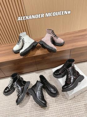 亚历山大王麦昆*厚底马丁靴（SLB）