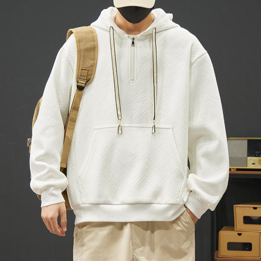 【新款DYY】大依优型大码连帽卫衣男宽松休闲上衣胖子加肥加大男士潮流 商品图8