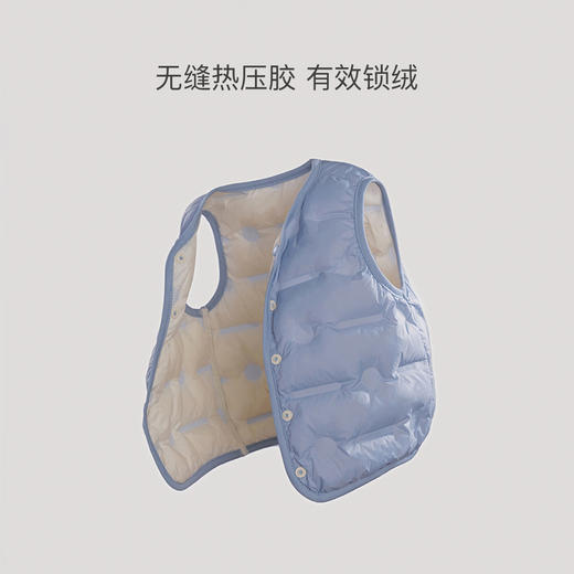 马克珍妮男女童羽绒马甲冬装儿童超轻保暖羽绒服背心秋童装240911/551011 商品图2