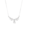 卡蒂罗/KADER 【999足银】月桂风铃项链 闪耀紫藤花穗穗平安麦穗水滴设计锁骨链可调节 轻奢高级 纯银999 女朋友礼物 商品缩略图4
