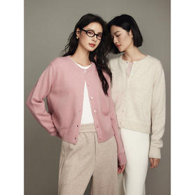 棉仓356605005-知识分子风格开衫