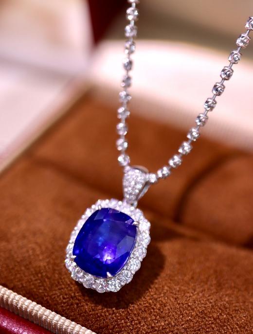 4.53克拉蓝宝石吊坠 商品图0