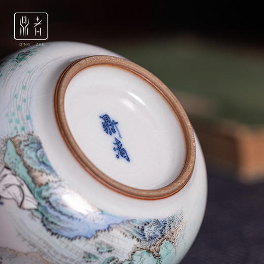 问鼎鼎者青花帷幄杯（卧松观鹤）（缺货） 商品图4