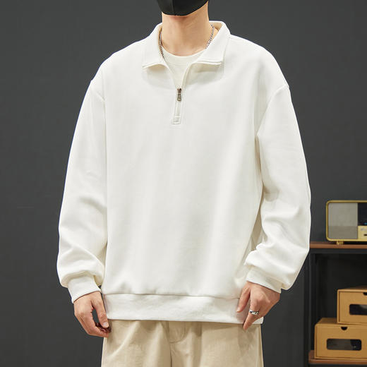 【新款DYY】大依优型大码小立领卫衣男宽松休闲上衣胖子加肥加大男士潮流 商品图10