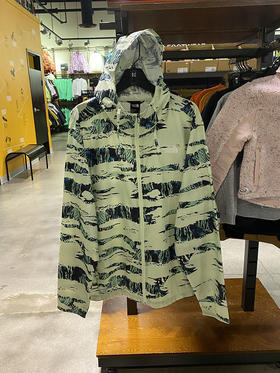 THE NORTH FACE/北面 男士刺绣LOGO印花防风防泼水轻便夹克外套