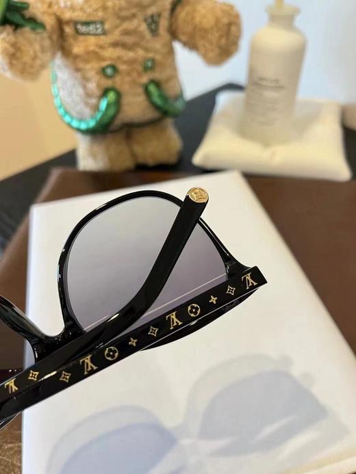 驴家新款镜腿花纹logo圆框墨镜（AN） 商品图6