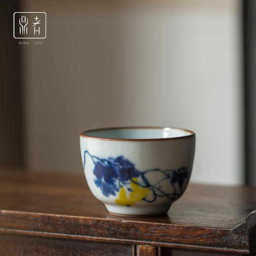 问鼎鼎者青花直口杯（鸟趣）(融昌)（缺货） 商品图1