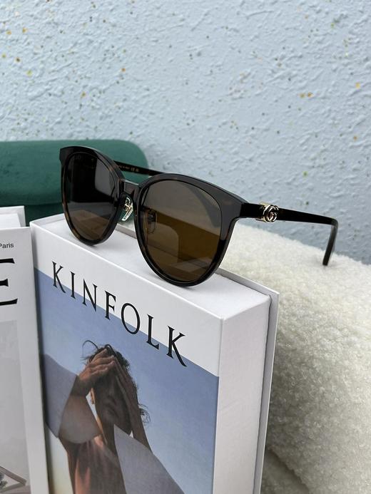 GUCCI*GG1180SK复古圆形时尚太阳镜（AN） 商品图0