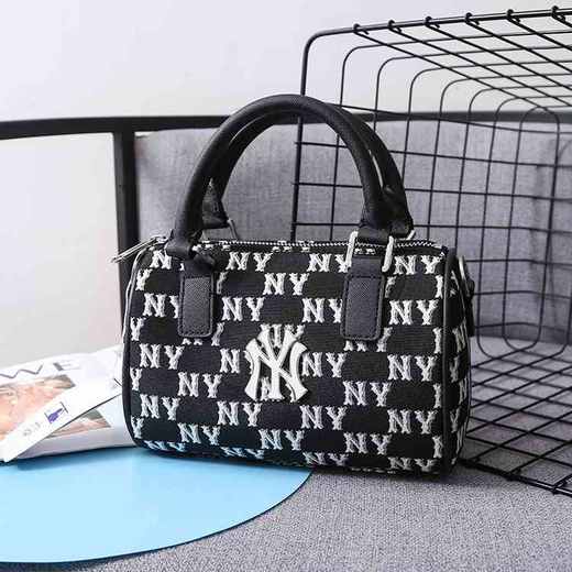 【复古时髦】MLB 钻石老花波士顿包   C90223 商品图5