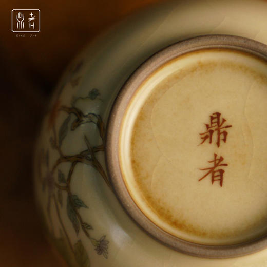 问鼎鼎者汝瓷蓬留壶（绘画蹄鸟知春）（缺货） 商品图4