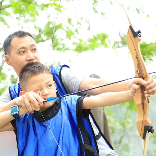 【观岭亲子露营】皮划艇畅游山水间、高球职业教练亲授球技！亲子飞盘、林间射箭、攀树、星空影院~ 商品图6