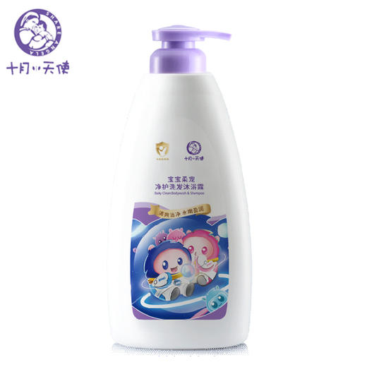 十月小天使宝宝柔宠净护洗发沐浴露1KG 商品图0