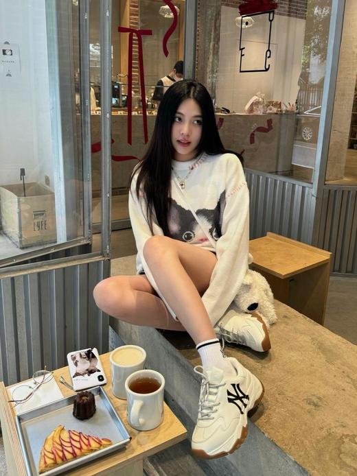 *阿甘工厂，来批纯福利老爹鞋，暴走一天也不累！显瘦显腿长，复古格调搭配万物都是*高级感，超轻Q弹脚感一级棒！MLB老爹鞋（SLB） 商品图0