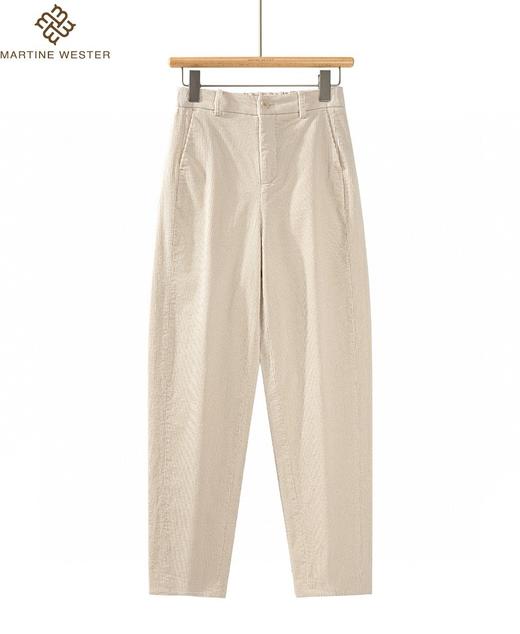 Martine Wester 女天丝棉11坑定织灯芯绒长裤 11413528 商品图1