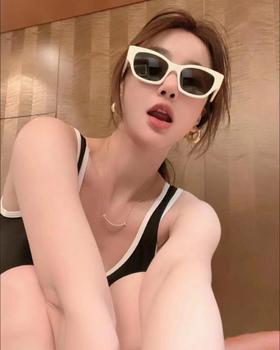 赛琳 凯旋门 经典字母墨镜 太阳镜（AN）