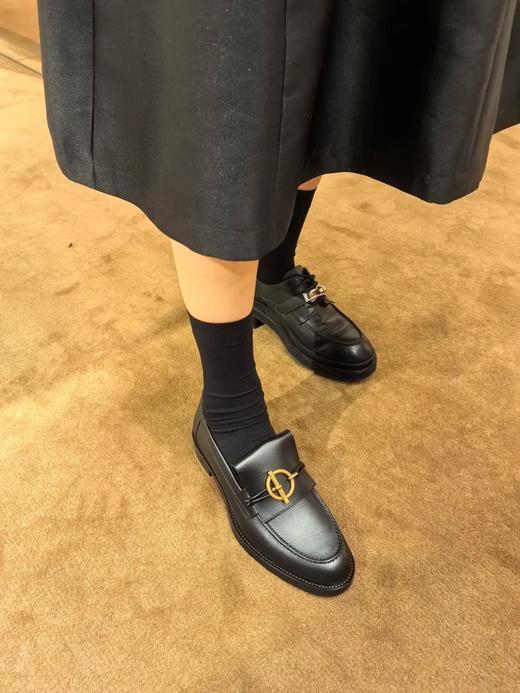 爱马仕今年秋冬新出的新款乐福鞋搭配*复古金色Glenan鞋扣（UY*HC） 商品图2