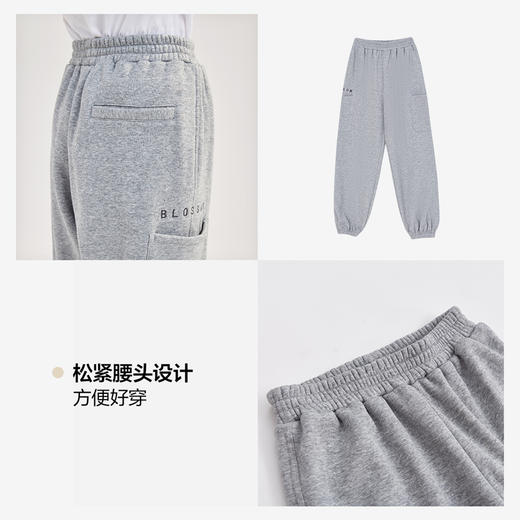 笛莎Deesha青少年女童裤子太阳丝舒绒2024冬复古学院风裤子 商品图4