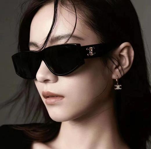 凯旋门CL40227U复古猫眼形时尚太阳镜（SLB） 商品图0