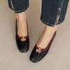 【预售5天】法式晚风单鞋平底软皮，方头浅口一脚蹬百搭瓢鞋时尚鞋LGYZNX&3052 商品缩略图4