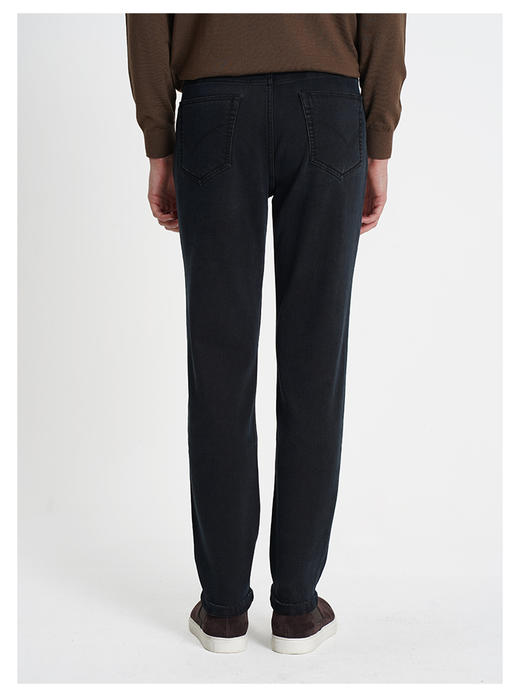 callisto深蓝色羊毛混纺牛仔裤 商品图4