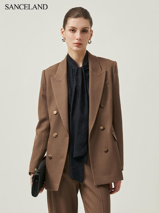 三石一澜秋季精纺绵羊毛西服 商品图3