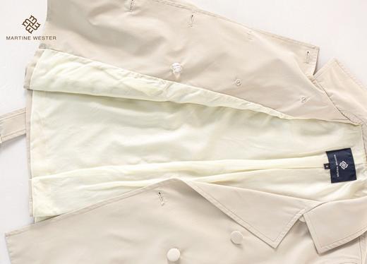 Martine Wester女式英伦双排中长款风衣  11363053 商品图4