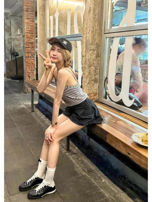 油蜡皮香奈儿熊猫色轻菱格纹隐藏款🎾网球鞋⚾️棒球鞋（HC） 商品图12