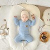 【温暖由内而外柔软舒适不臃肿】 婴儿贴身睡衣秋冬款护肚内衣宝宝内衣羊绒蚕丝分体秋衣套装 商品缩略图5