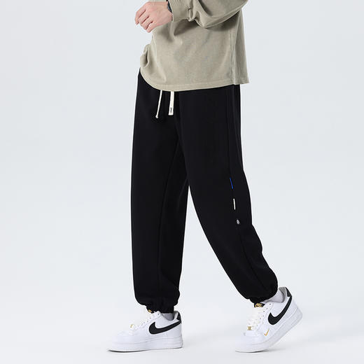 【新款DYF】大依优型大码束脚小脚运动针织休闲裤加肥加大男装舒适胖子肥佬百搭运动裤长裤 商品图8