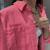 MZ1-1双口袋基础百搭衬衫40715（粉） 秋季 143010620321 商品缩略图3