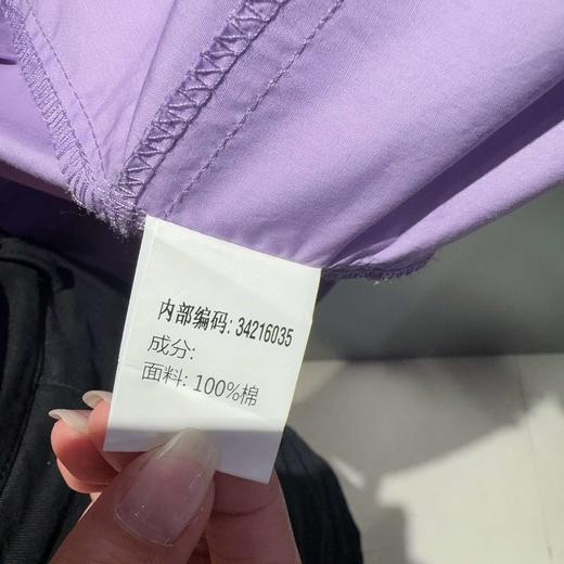 1-19MZ翻领下摆分割线无袖衬衫40530（紫） 夏季 342160350321 商品图5