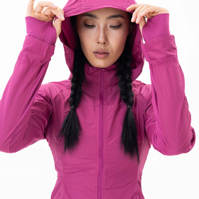 跃牌【瑞幸系列】新款冰丝透气修身Goal S瑜伽服户外休闲外套女轻薄防晒服皮肤衣HWT004