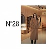 N°28 传承801大衣 秋冬款时尚中长款经典气质毛呢外套8A52D815  商品缩略图1