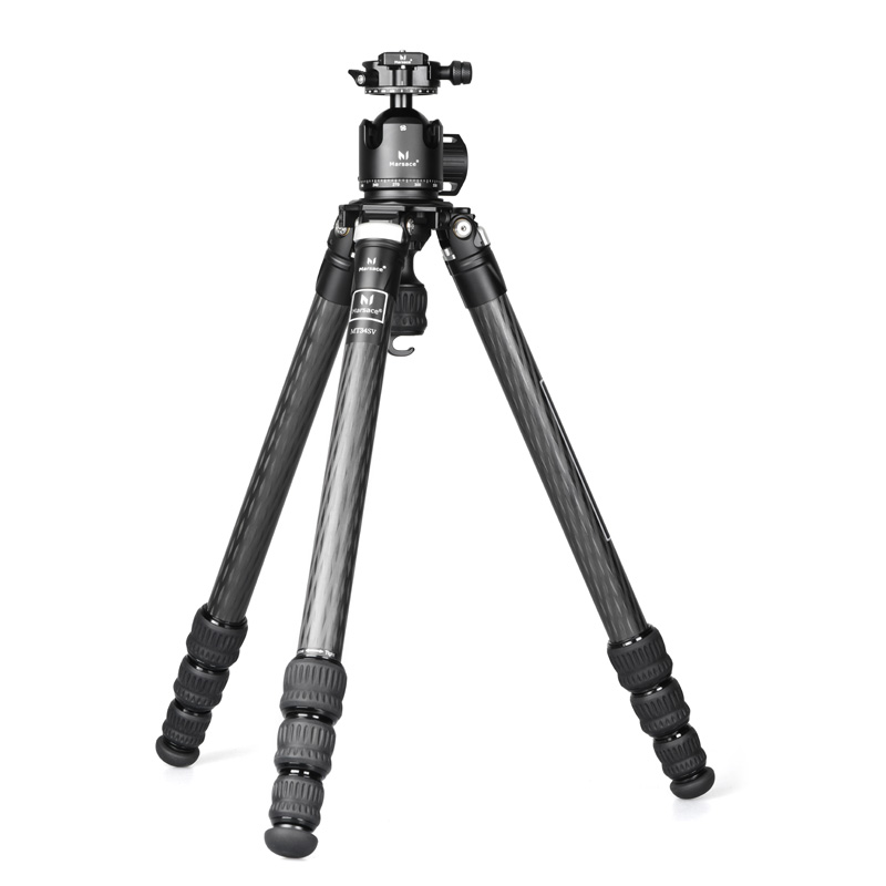 马小路Marsace MT34SV XB-3R三脚架套装摄像拍鸟 最大管径33MM