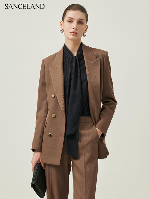 三石一澜秋季精纺绵羊毛西服 商品图2