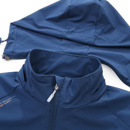 【可拆卸帽】【新款DZP】大依优型大码夹克外套男宽松加肥加大码上衣夹克休闲 商品图5